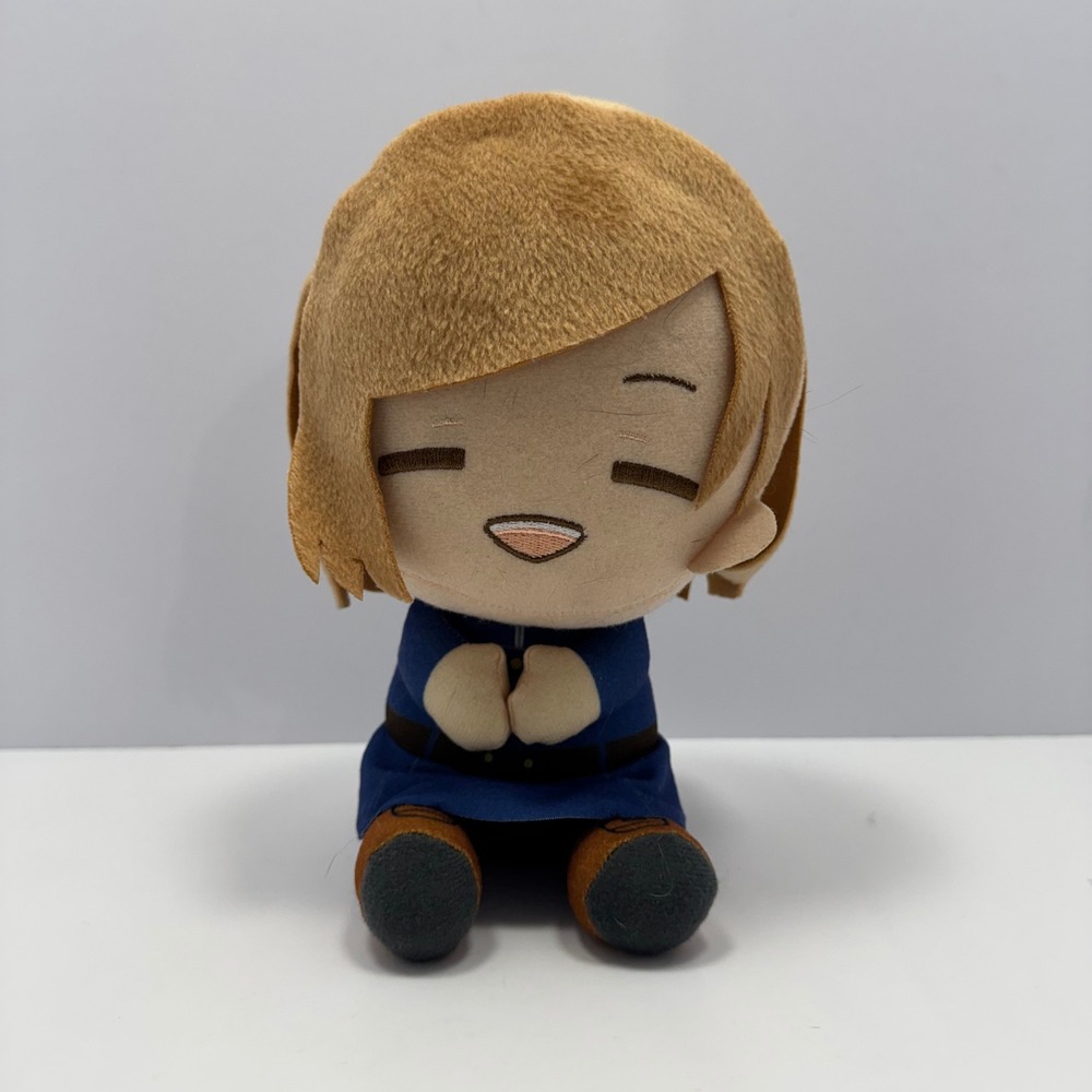 Bandai Jujutsu Kaisen Nobara Kugisaki Big Plush Blue Uniform 2587863 8 Inch